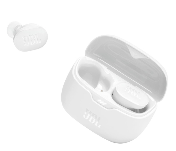 JBL BT TWS Tune Buds Białe - 1186500 - zdjęcie 2